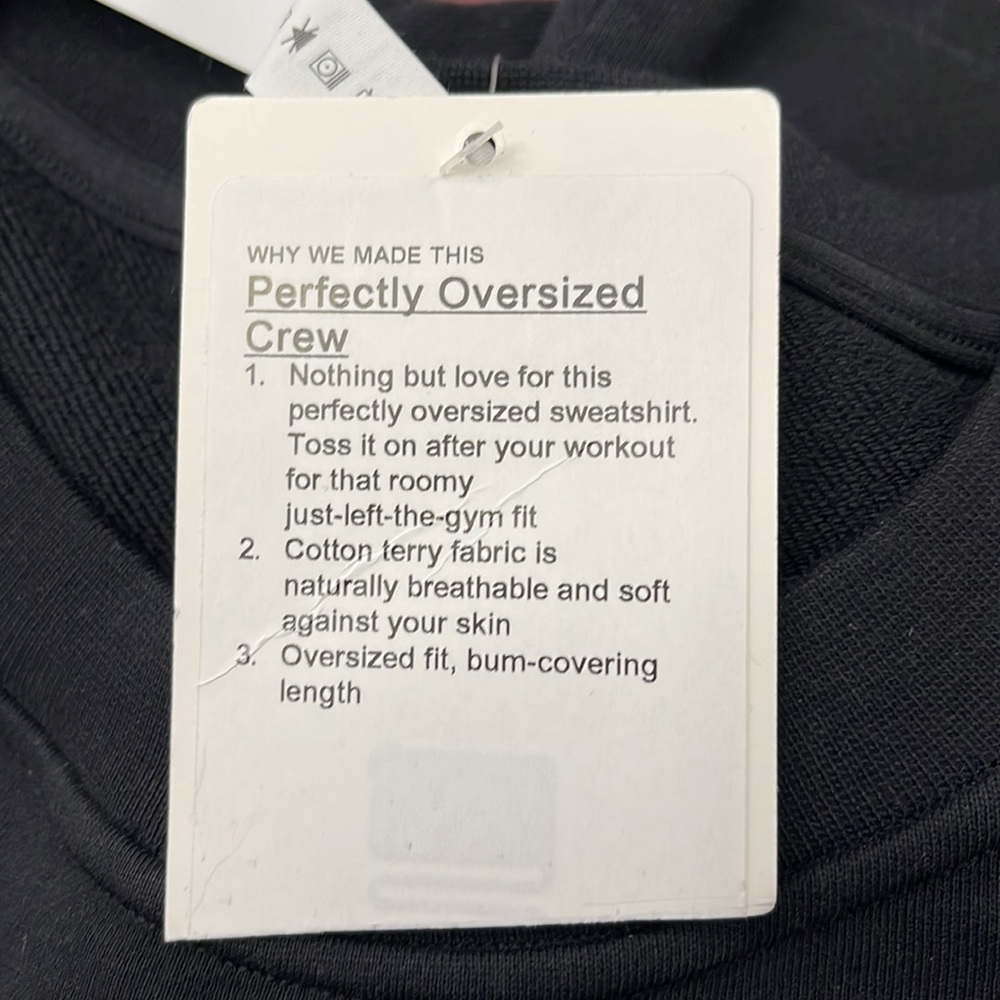 Lululemon black crewneck sweatshirt - Picture 5 of 5